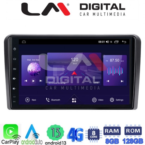 LM Digital - LM ZT8233 GPS Οθόνη OEM Multimedia Αυτοκινήτου για MITSUBIUSHI L200 2020> (CarPlay/AndroidAuto/BT/GPS/WIFI/GPRS)
