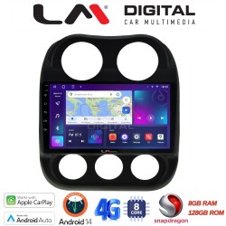 LM Digital - LM ZT8252 GPS Οθόνη OEM Multimedia Αυτοκινήτου για JEEP COMPASS 2011>2016 (CarPlay/AndroidAuto/BT/GPS/WIFI/GPRS)