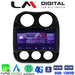 LM Digital - LM ZT8252 GPS Οθόνη OEM Multimedia Αυτοκινήτου για JEEP COMPASS 2011>2016 (CarPlay/AndroidAuto/BT/GPS/WIFI/GPRS)