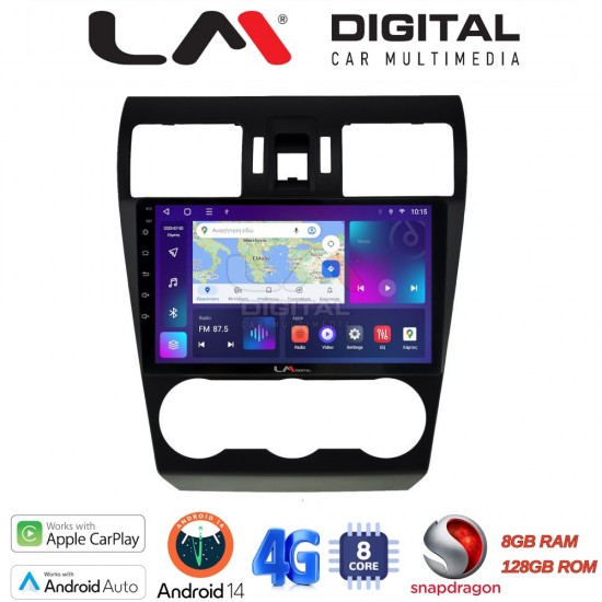 LM Digital - LM ZT8262 GPS Οθόνη OEM Multimedia Αυτοκινήτου για SUBARU IMPREZA-FORESTER 2013> (CarPlay/AndroidAuto/BT/GPS/WIFI/GPRS)