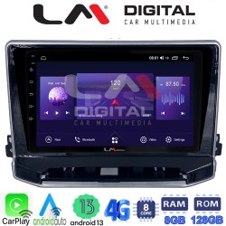 LM Digital - LM ZT8263 GPS Οθόνη OEM Multimedia Αυτοκινήτου για Jeep Compass 2023> (CarPlay/AndroidAuto/BT/GPS/WIFI/GPRS)