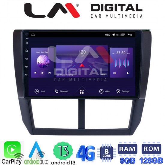 LM Digital - LM ZT8272 GPS Οθόνη OEM Multimedia Αυτοκινήτου για SUBARU IMPREZA-FORESTER 2009>2012 (CarPlay/AndroidAuto/BT/GPS/WIFI/GPRS)