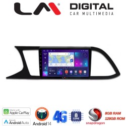 LM Digital - LM ZT8306 GPS Οθόνη OEM Multimedia Αυτοκινήτου για SEAT LEON 2012> (CarPlay/AndroidAuto/BT/GPS/WIFI/GPRS)