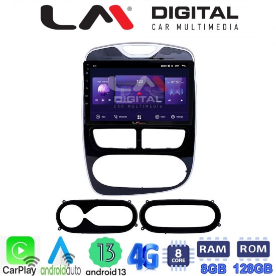 LM Digital - LM ZT8320 GPS Οθόνη OEM Multimedia Αυτοκινήτου για RENAULT CLIO 2012 > 2015 (CarPlay/AndroidAuto/BT/GPS/WIFI/GPRS)