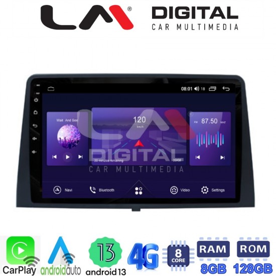 LM Digital - LM ZT8330 GPS Οθόνη OEM Multimedia Αυτοκινήτου για CITROEN BERLINGO - PEUGEOT PARTNER 2019> (CarPlay/AndroidAuto/BT/GPS/WIFI/GPRS)