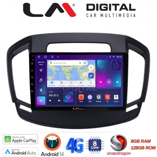 LM Digital - LM ZT8338 GPS Οθόνη OEM Multimedia Αυτοκινήτου για OPEL INSIGNIA 2014> (CarPlay/AndroidAuto/BT/GPS/WIFI/GPRS)