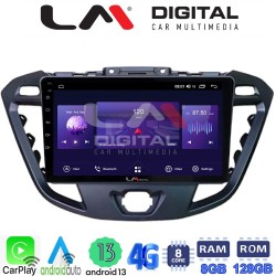 LM Digital - LM ZT8366 GPS Οθόνη OEM Multimedia Αυτοκινήτου για TRANSIT CUSTOM - TOURNEO CUSTOM 2013> (CarPlay/AndroidAuto/BT/GPS/WIFI/GPRS)