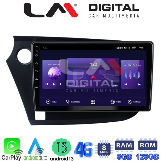 LM Digital - LM ZT8381 GPS Οθόνη OEM Multimedia Αυτοκινήτου για HONDA INSIGHT 2009>2014 (CarPlay/AndroidAuto/BT/GPS/WIFI/GPRS)