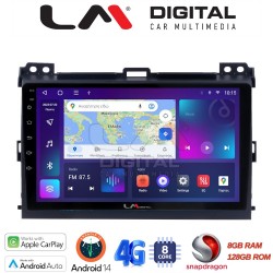 LM Digital - LM ZT8384 GPS Οθόνη OEM Multimedia Αυτοκινήτου για TOYOTA LANDCRUISER J100 2003>2009 (CarPlay/AndroidAuto/BT/GPS/WIFI/GPRS)