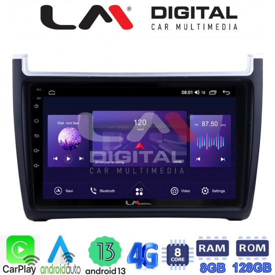 LM Digital - LM ZT8405 GPS Οθόνη OEM Multimedia Αυτοκινήτου για VW POLO 2014>2017 & CADDY 2015> (CarPlay/AndroidAuto/BT/GPS/WIFI/GPRS)