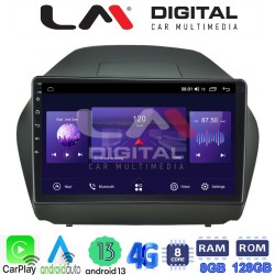 LM Digital - LM ZT8414 GPS Οθόνη OEM Multimedia Αυτοκινήτου για HYUNDAI IX35 2009>2015 (CarPlay/AndroidAuto/BT/GPS/WIFI/GPRS)