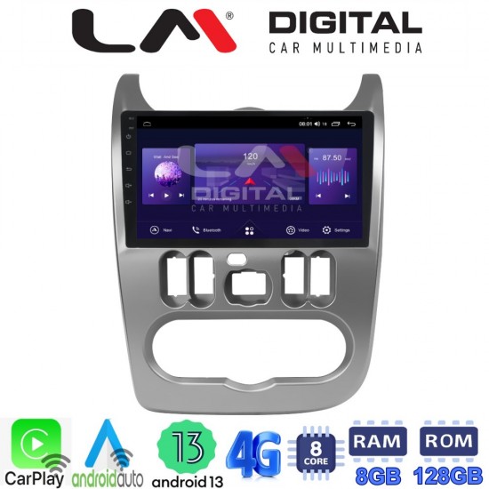 LM Digital - LM ZT8432 GPS Οθόνη OEM Multimedia Αυτοκινήτου για DACIA DUSTER 2006>2012 (CarPlay/AndroidAuto/BT/GPS/WIFI/GPRS)