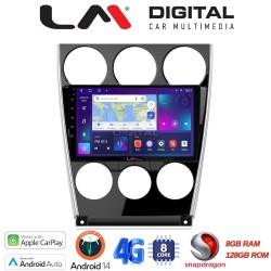 LM Digital - LM ZT8436 GPS Οθόνη OEM Multimedia Αυτοκινήτου για MAZDA 6 facelift 2005>2008 (CarPlay/AndroidAuto/BT/GPS/WIFI/GPRS)