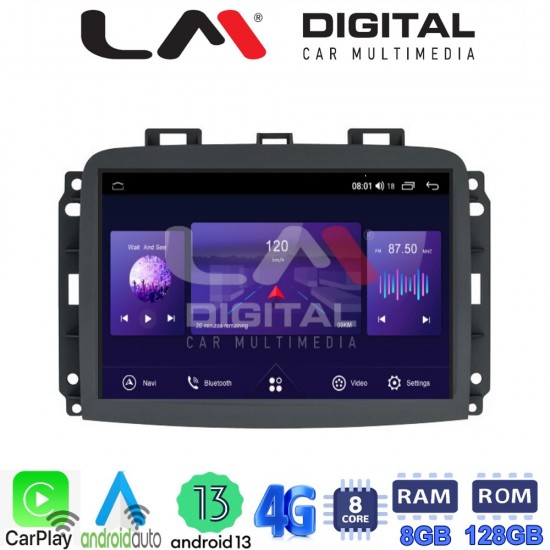 LM Digital - LM ZT8500 GPS Οθόνη OEM Multimedia Αυτοκινήτου για FIAT 500L 2012> (CarPlay/AndroidAuto/BT/GPS/WIFI/GPRS)