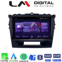 LM Digital - LM ZT8571 GPS Οθόνη OEM Multimedia Αυτοκινήτου για SUZUKI VITARA & BREZZA 2016> (CarPlay/AndroidAuto/BT/GPS/WIFI/GPRS)