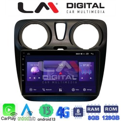 LM Digital - LM ZT8657 GPS Οθόνη OEM Multimedia Αυτοκινήτου για Dacia Dokker 2012 > (CarPlay/AndroidAuto/BT/GPS/WIFI/GPRS)