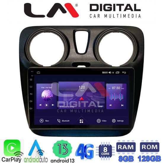 LM Digital - LM ZT8657 GPS Οθόνη OEM Multimedia Αυτοκινήτου για Dacia Dokker 2012 > (CarPlay/AndroidAuto/BT/GPS/WIFI/GPRS)