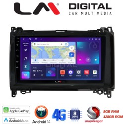 LM Digital - LM ZT8668 GPS Οθόνη OEM Multimedia Αυτοκινήτου για MERCEDES A(W169),B(W245) - SPRINTER - VITO (CarPlay/AndroidAuto/BT/GPS/WIFI/GPRS)