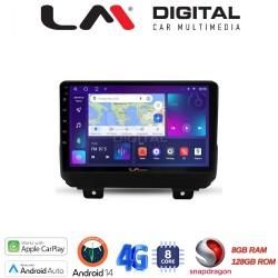 LM Digital - LM ZT8746 GPS Οθόνη OEM Multimedia Αυτοκινήτου για JEEP WRANGLER 2018> (CarPlay/AndroidAuto/BT/GPS/WIFI/GPRS)