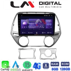 LM Digital - LM ZT8839 GPS Οθόνη OEM Multimedia Αυτοκινήτου για HYUNDAI i20 2008>2013 (CarPlay/AndroidAuto/BT/GPS/WIFI/GPRS)