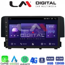 LM Digital - LM ZT8941 GPS Οθόνη OEM Multimedia Αυτοκινήτου για HONDA CIVIC 2016> (CarPlay/AndroidAuto/BT/GPS/WIFI/GPRS)
