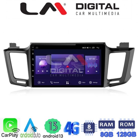 LM Digital - LM ZT8947 GPS Οθόνη OEM Multimedia Αυτοκινήτου για TOYOTA RAV 4 2013 > 2020 (CarPlay/AndroidAuto/BT/GPS/WIFI/GPRS)