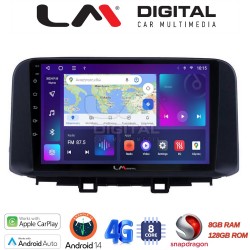 LM Digital - LM ZT8961 GPS Οθόνη OEM Multimedia Αυτοκινήτου για HYUNDAI KONA mod.2017> (CarPlay/AndroidAuto/BT/GPS/WIFI/GPRS)