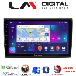 LM Digital - LM ZT8250 GPS Οθόνη OEM Multimedia Αυτοκινήτου για Fiat Bravo 2007> (CarPlay/AndroidAuto/BT/GPS/WIFI/GPRS)