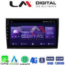 LM Digital - LM ZT8250 GPS Οθόνη OEM Multimedia Αυτοκινήτου για Fiat Bravo 2007> (CarPlay/AndroidAuto/BT/GPS/WIFI/GPRS)