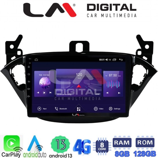 LM Digital - LM ZT8521 GPS Οθόνη OEM Multimedia Αυτοκινήτου για Opel Corsa E 2015 > 2018 (CarPlay/AndroidAuto/BT/GPS/WIFI/GPRS)