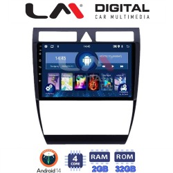 LM Digital - LM ZL4102 GPS Οθόνη OEM Multimedia Αυτοκινήτου για Audi A6 1998 > 2004 (BT/GPS/WIFI)
