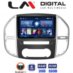 LM Digital - LM ZL4669 GPS Οθόνη OEM Multimedia Αυτοκινήτου για Mercedes Vito 2015 > (BT/GPS/WIFI)