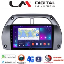 LM Digital - LM ZT8071 GPS Οθόνη OEM Multimedia Αυτοκινήτου για Toyota Rav 4 2001 > 2006 (CarPlay/AndroidAuto/BT/GPS/WIFI/GPRS)