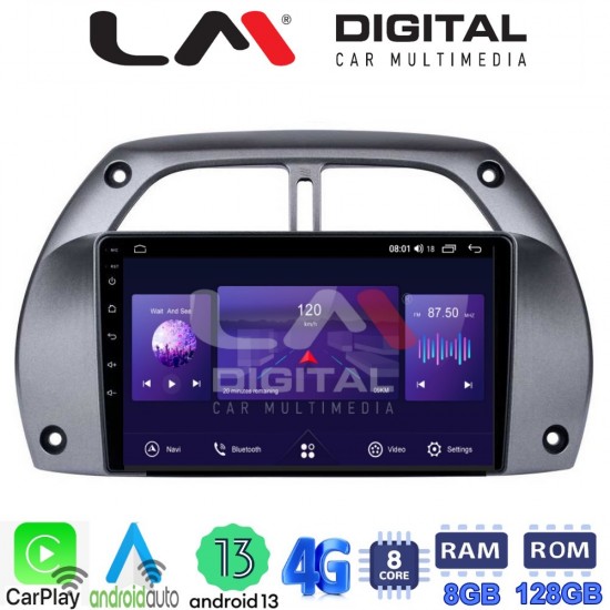 LM Digital - LM ZT8071 GPS Οθόνη OEM Multimedia Αυτοκινήτου για Toyota Rav 4 2001 > 2006 (CarPlay/AndroidAuto/BT/GPS/WIFI/GPRS)