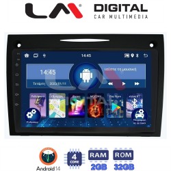 LM Digital - LM ZL4096 GPS Οθόνη OEM Multimedia Αυτοκινήτου για Mercedes SLK (W171) (BT/GPS/WIFI)