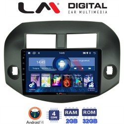 LM Digital - LM ZL4018B GPS Οθόνη OEM Multimedia Αυτοκινήτου για Toyota Rav4 2007 > 2012 (BT/GPS/WIFI/GPRS)