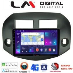 LM Digital - LM ZT8018B GPS Οθόνη OEM Multimedia Αυτοκινήτου για Toyota Rav4 2007 > 2012 (CarPlay/AndroidAuto/BT/GPS/WIFI/GPRS)