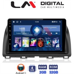 LM Digital - LM ZL4438 GPS Οθόνη OEM Multimedia Αυτοκινήτου για MAZDA CX5 2013>2017 (BT/GPS/WIFI)