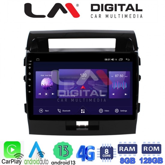LM Digital - LM ZT8383 GPS Οθόνη OEM Multimedia Αυτοκινήτου για TOYOTA LANDCRUISER 2008>2015 (CarPlay/AndroidAuto/BT/GPS/WIFI/GPRS)