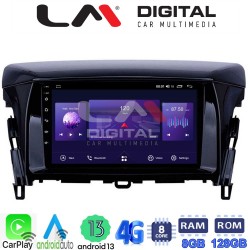 LM Digital - LM ZT8030 GPS Οθόνη OEM Multimedia Αυτοκινήτου για MITSUBISHI ECLIPSE CROSS 2018> (CarPlay/AndroidAuto/BT/GPS/WIFI/GPRS)