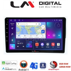 LM Digital - LM ZT8171S GPS Οθόνη OEM Multimedia Αυτοκινήτου για Mercedes C class (W203) 1999-2004 (CarPlay/AndroidAuto/BT/GPS/WIFI/GPRS)