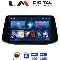 LM Digital - LM ZL4960 GPS Οθόνη OEM Multimedia Αυτοκινήτου για Hyundai i30 2018> (BT/GPS/WIFI)