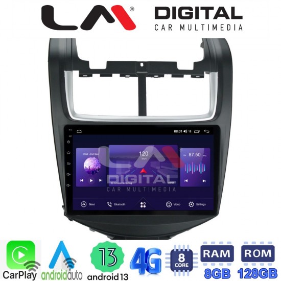 LM Digital - LM ZT8108 GPS Οθόνη OEM Multimedia Αυτοκινήτου για Chevrolet Aveo 2014>2017 (CarPlay/AndroidAuto/BT/GPS/WIFI/GPRS)