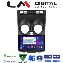 LM Digital - LM ZR8001 GPS Οθόνη OEM Multimedia Αυτοκινήτου για NISSAN QASHQAI 2007 > 2013 (CarPlay/AndroidAuto/BT/GPS/WIFI/GPRS)