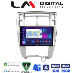 LM Digital - LM ZR8006 GPS Οθόνη OEM Multimedia Αυτοκινήτου για Hyundai Tucson 2004 > 2010 (CarPlay/AndroidAuto/BT/GPS/WIFI/GPRS)