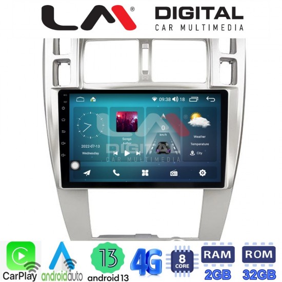 LM Digital - LM ZR8006 GPS Οθόνη OEM Multimedia Αυτοκινήτου για Hyundai Tucson 2004 > 2010 (CarPlay/AndroidAuto/BT/GPS/WIFI/GPRS)