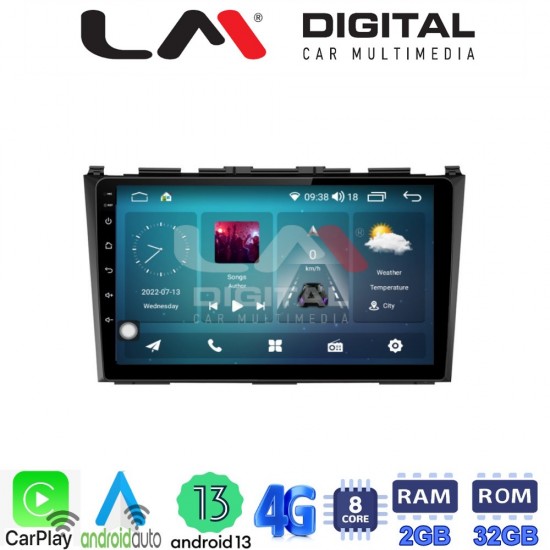 LM Digital - LM ZR8009 GPS Οθόνη OEM Multimedia Αυτοκινήτου για HONDA CRV 2005>2012 (CarPlay/AndroidAuto/BT/GPS/WIFI/GPRS)