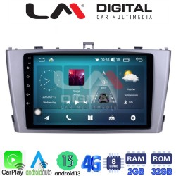 LM Digital - LM ZR8027 GPS Οθόνη OEM Multimedia Αυτοκινήτου για TOYOTA AVENSIS T27 2009 > 2016 (CarPlay/AndroidAuto/BT/GPS/WIFI/GPRS)