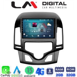 LM Digital - LM ZR8043CL GPS Οθόνη OEM Multimedia Αυτοκινήτου για HYUNDAI i30 2007-2012 (CarPlay/AndroidAuto/BT/GPS/WIFI/GPRS)