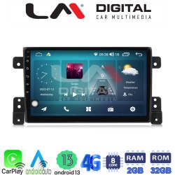 LM Digital - LM ZR8053 GPS Οθόνη OEM Multimedia Αυτοκινήτου για SUZUKI G.VITARA 2005>2015 (CarPlay/AndroidAuto/BT/GPS/WIFI/GPRS)